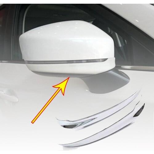 NEW-Car Chrome Door Side Rearview Mirror Cover Trim for Mazda CX5 CX-5 2017