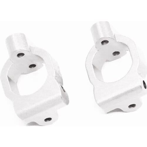 2Pcs Aluminum Alloy Front C Hub Carrier Caster Block C Seat for Wltoys 104001 1/10 RC Car Upgrade Accessories