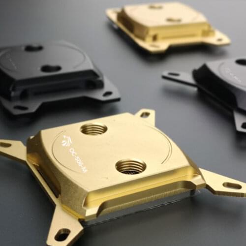 Metal two-color CPU water block is suitable for INTEL or AMD platform