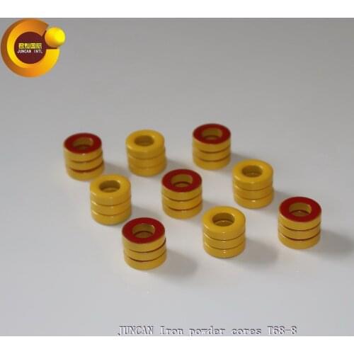 T68-8 Iron powder cores, magnetic ring core and inductor core