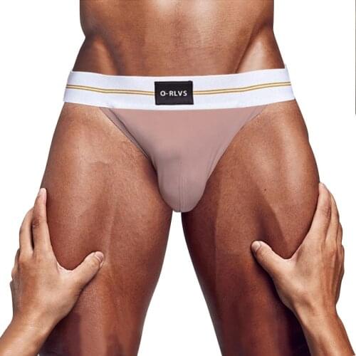 New Modal Solid Men Briefs Sexy Man Underpants Mens Underwear Gay Comfortable Soft Panties Bikini High Fork Sissy Lingerie