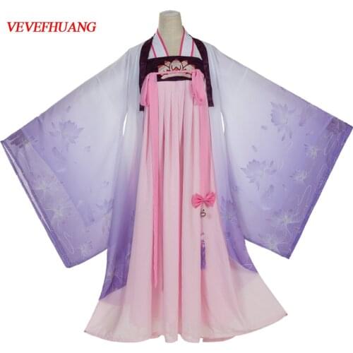 VEVEFHUANG Kосплей New Jiang Yan Li Mo Dao Zu Shi Anime Cosplay Costume Grandmaster Of Demonic Cultivation Women Halloween Party