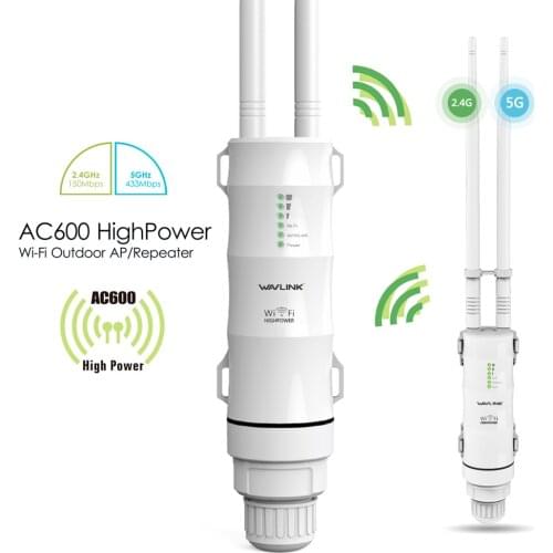 High Power Outdoor WIFI Router/Access Point/CPE/WISP Wireless wifi Repeater Dual Dand 2.4/5Ghz 12dBi Antenna POE