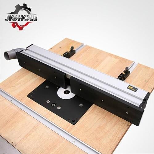 Woodworking Aluminium Profile Fence with Sliding Brackets Tools for Wood Work Router Table Saw Table DIY Woodworking Workbenches