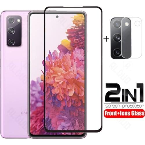 Protective Glass For Samsung galaxy S20 FE 2020 50 70 A51 71 screen protector camera lens Glass For galaxy S20 Fan Edition Glass
