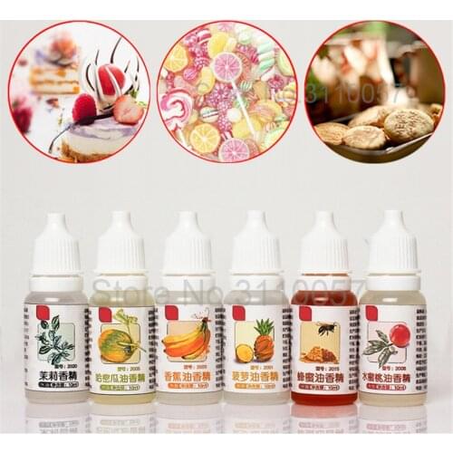 10ML Food Grade Aroma Magic Food Fragrance Drinks jelly Candy Edible essence used for baking /biscuits Handmade soap Slime Tool