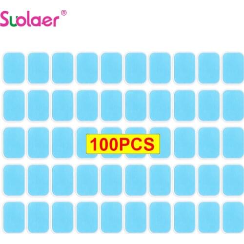 50/15 Pairs Replacement Gel Pads For EMS Trainer Weight Loss Abdominal Muscle Stimulator Exerciser Replacement Massage Gel
