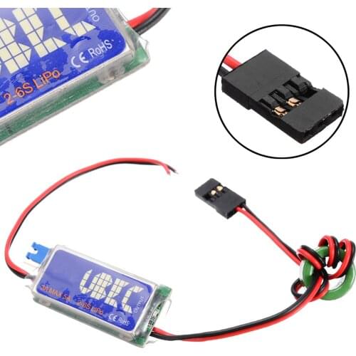 3A RC UBEC Switch 5V 6V Output Voltage Switch Mode Lowest RF Noise BEC Switching Regulator for RC Models Accessories
