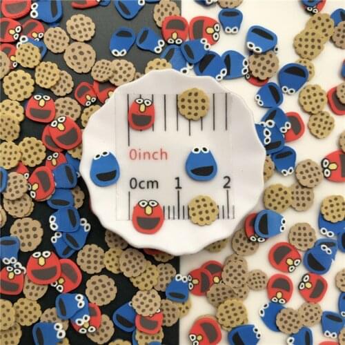 50g Elmo Polymer Clay Sprinkle For Kids Diy ,Soft Clay For Craft Clay/Nail Art/Scrapbook Decoration DIY,Filler