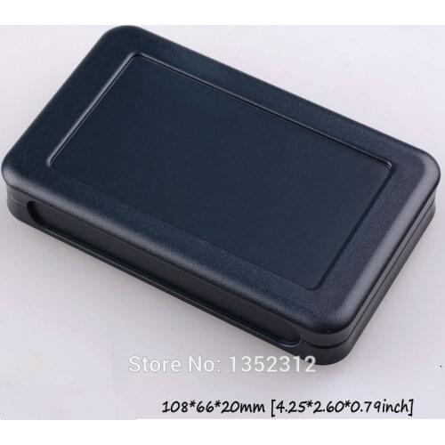 Free shipping 3 pcs/lot 108*66*20mm ABS handheld box plastic enclosure electronic case plastic electronics diy box junction box