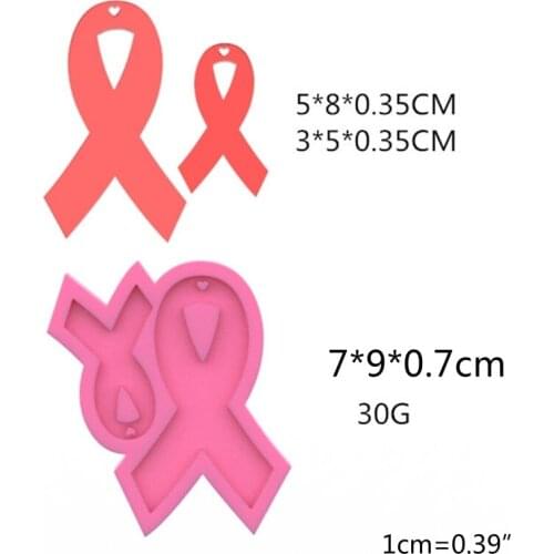 Keychain Epoxy Resin Mold Jewelry Pendant Silicone Mould DIY Crafts Making Tool dropshipping