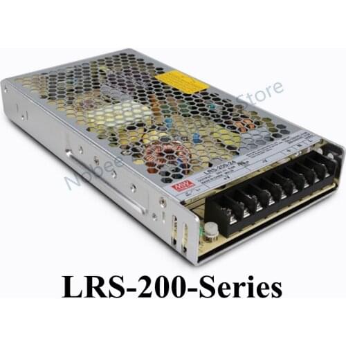 MEAN WELL LRS-200 200W 3.3V 4.2V 5V 12V 15V 24V 36V 48V Single output Switching Power Supply MEANWELL AC/DC 200W Single Output