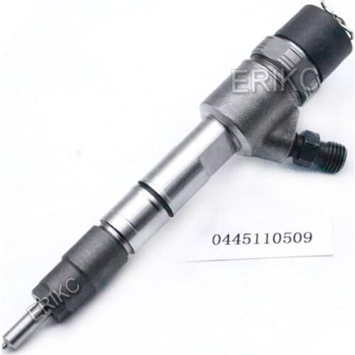 ERIKC 0 445 110 509 (50100900) Fuel Injector Nozzle 0445110509 (50100900) Injector for FAW CA 85kw CA4D 2.8, CA4D28CR2 55577668
