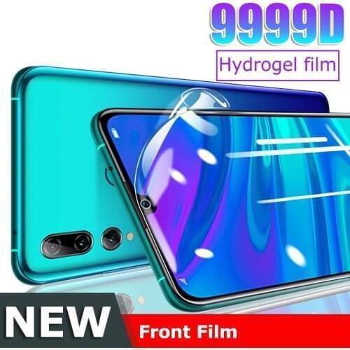 Full Cover Hydrogel Film For Huawei P Smart Z 2019 Y6 2018 Screen Protector For Huawei P30 Pro P20 Lite Soft Film No Glass