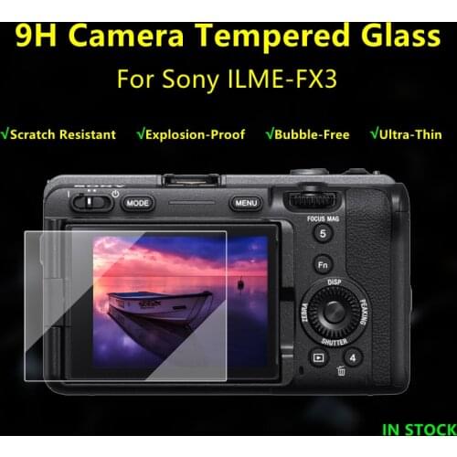 Sony ILME-FX3 Camera Glass for Sony fx3 Camera Screen Protective Film Camera Hardness Tempered Glass Ultra Thin Screen Protector