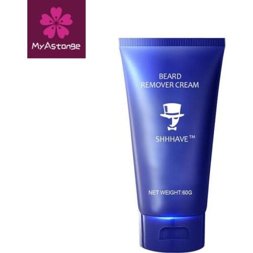 60ml Hair Removal Cream Facial Beard Depilatory Paste For Men Beard Hair Removal Cream Body Hair Removal Cream Shaving Cream