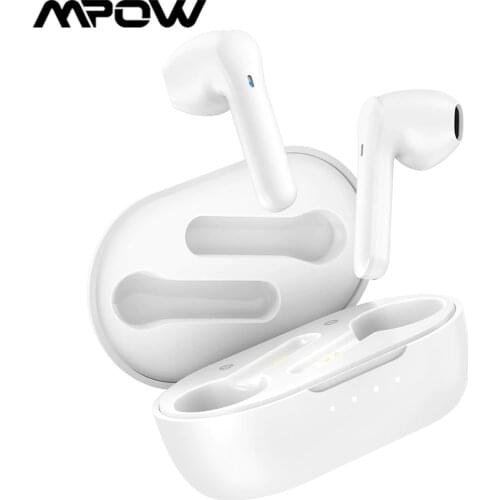 Mpow MX3 True Wireless In-ear Earphones IPX7 Waterproof Bluetooth 5.0 Sport Earbuds with 4 Mics Mono/Twin Modes & 25Hrs Playback
