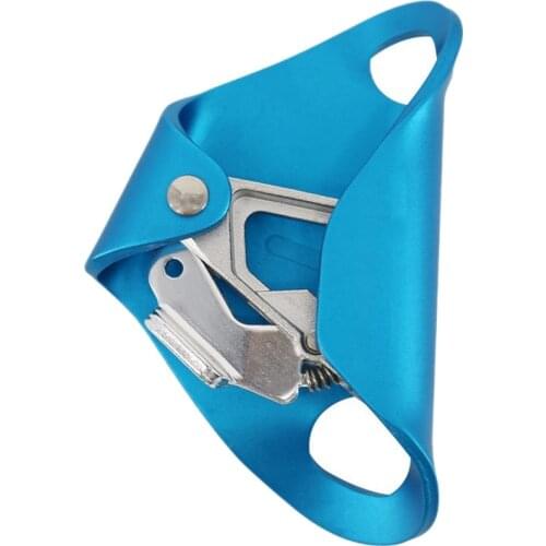 New-Outdoor Rock Climbing Chest Riser Rope Climber Abdominal Rope Grab Caving Equipment for 8-13mm Climbing Rope