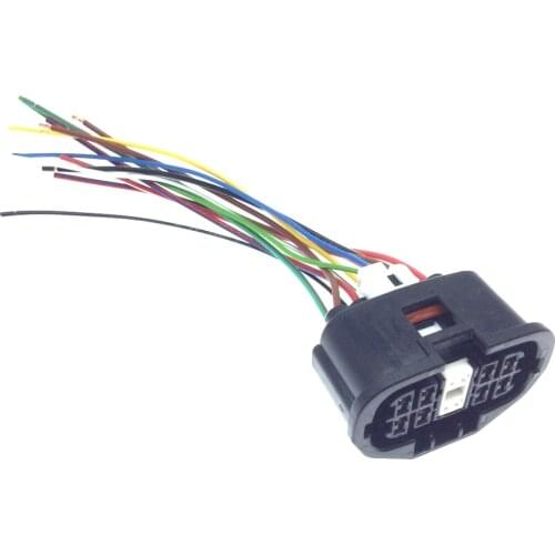 Original for Mazda 6 car headlight assembly wiring harness main plug 12Pin M6 headlight connector cable wire line