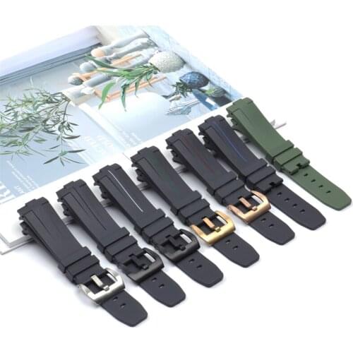 High-quality Watch accessories Watchband curved interface pin Buckle for Panerai strap for PAM441 312 359 111 438 Rubber Watch b