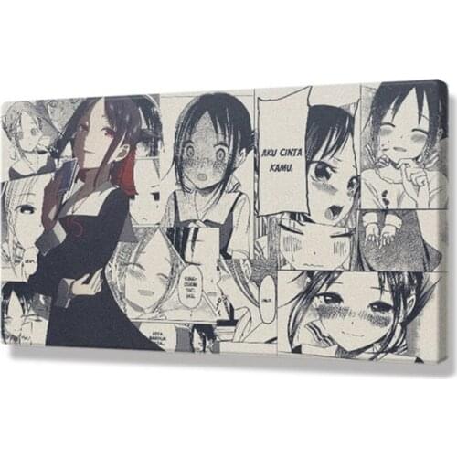 Shinomiya Kaguya Kaguya-sama Love is War anime Painting Wall Art Poster Canvas Home Bedroom Study Dorm Art Decoration Prints