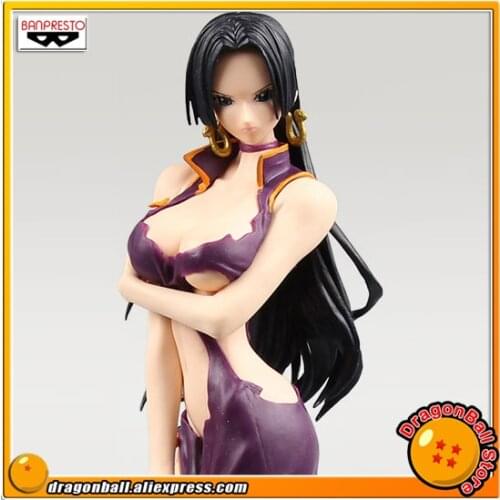 Japan Anime "ONE PIECE FILM GOLD" Original Banpresto Glitter & Glamours Collection Figure - BOA HANCOCK CRASH STYLE