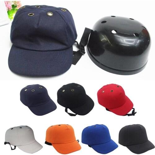Work Safety Bump Cap Protective Safe Hard Hat Bseball Hat Head Protector Anti-impact Workshop Workplace Helmet with ABS Shell