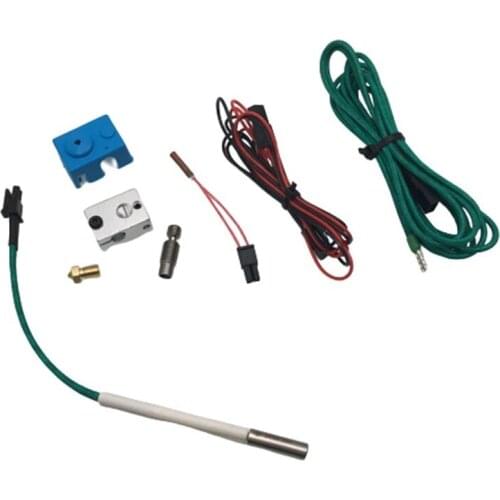 1set Prusa i3 MK3 V6 Hotend Repair Upgrade kit for 24V Prusa i3 Mk3 3d printer Titanium heater break SEMITEC thermistor