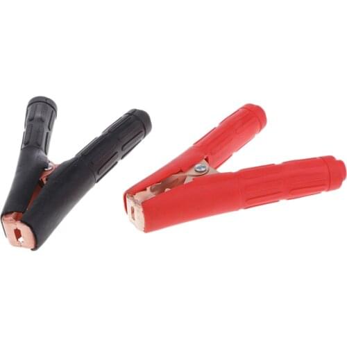 2 Pieces Car Vehicle Battery Test Alligator Crocodile Clip Clamp 1000A