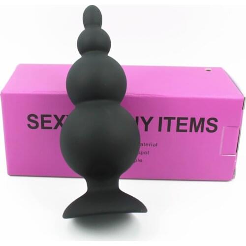 Big Size anal sex toy Anal Plug anal beads anal ball anus masturbator Butt Plug, male and female sex product