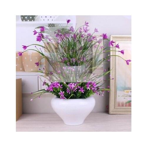 Phalaenopsis flowers placed in the living room set simulation table flower.christmas decorations for home