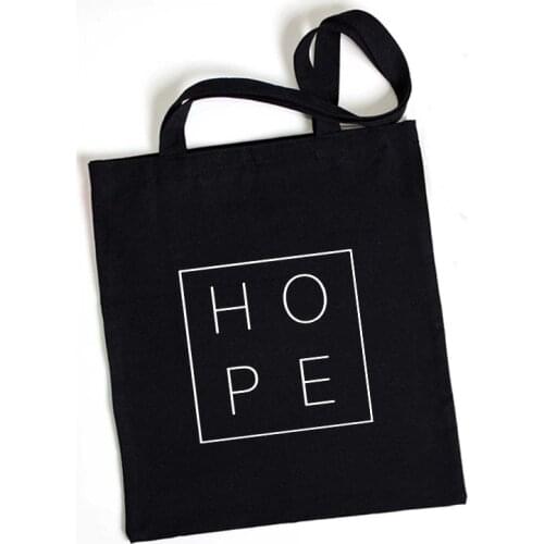 Eco Reusable Girls Fashion Handbag Black Ladies Shopper Bags Canvas Tote Bag Harajuku Tumblr Graphic Shopping Bag