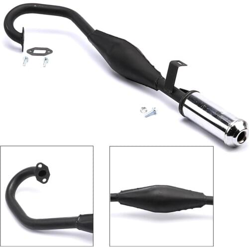 43C 47CC 49CC MUFFLER EXHAUST PIPE 2 Stroke MINI POCKET CAG BIKE SCOOTER Exhaust Pipe Muffler pipe
