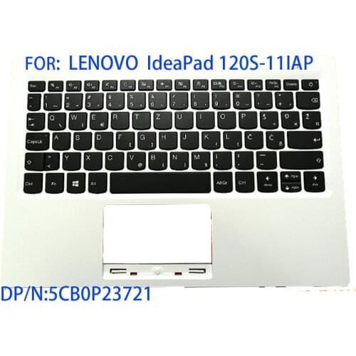 Serbia keyboard Lenovo ideapad 120s-11iap palm pad keyboard white 5cb0p23721 new 5cb0p23721