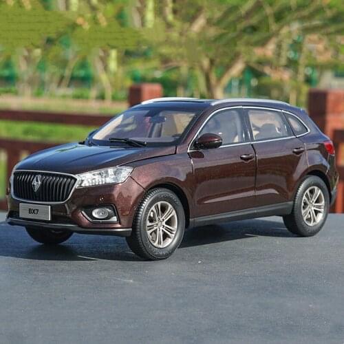 1/18 BORGWARD BX7 car model alloy casting car model collection decoration holiday gift Childrens toys