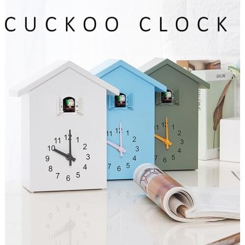 Bird Cuckoo Quartz Wall Clock Home Living Room Horologe Clocks Timer Office Home Decoration Gifts