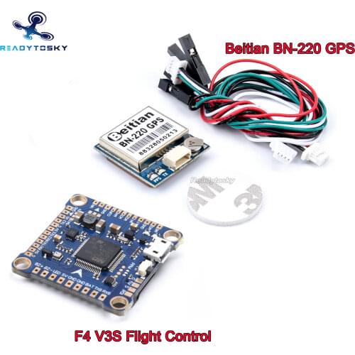 Beitian Dual BN-220 BN220 GPS GLONASS & F4 Pro V3 V3S Betaflight Flight Controller For RC Drone FPV Racing