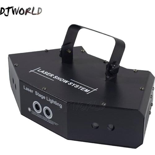Factory Wholesales 1-10 pcs Six Eyes RGB Scan Full Color Laser Stage Effect DMX512 Lighting stage lighting laser light show