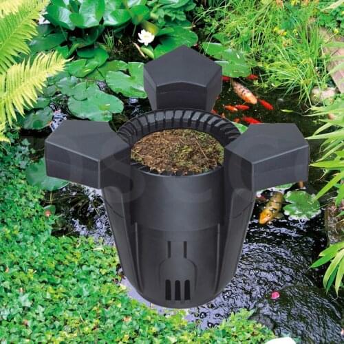 Landscape pond Koi fish pond water surface cleaner Leaf collector water scenery pond purifier Waterscape pond fish pond skimming