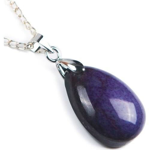 Genuine Natural Sugilite Purple South Africa Stone Women Lady Fashion Charm Pendant