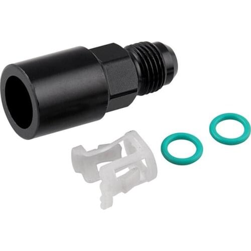 Fuel Distribution Pipe Connector For Ls For Ls1 For Ls3-6An To 5/16 Hose Fuel Adapter Fitting To 5/16" Female Connect W/Clip