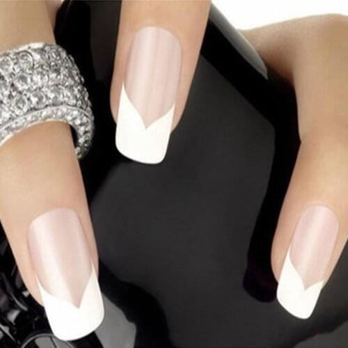 48/240/480Pcs Beauty DIY French Manicure Nail Art Sticker Form Fringe Guide Nail Stickers Stencil for Nails Stickers Manicure