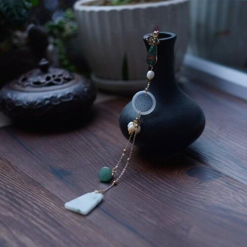 1pcs Creative Chinese Style Tassel Pendant for Cheongsam Hanfu Decor Accessories Cosplay Prop Women Girl Christmas Gift