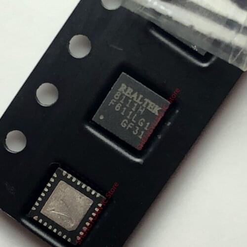 1pcs/lot RTL8111H-CG RTL8111H 8111H RTL8111 INTEGRATED GIGABIT ETHERNET CONTROLLER 100% new imported original 100% quality