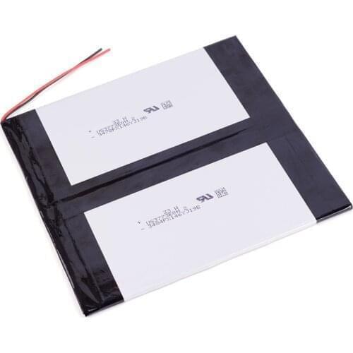 3773140*2 3.7V 10000mAh Rechargeable li-Polymer Battery For tablet PC DVD 37140146