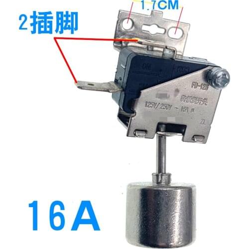 1Pc Anti Dumping Tipping Switch for Heater Warmer Electric Iron Toaster Bread Maker 125V/250V 16A Plastic Microswitch
