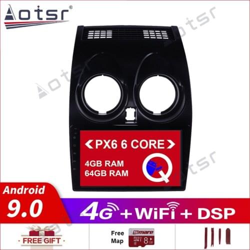 Android10.0 Car Multimedia GPS navigation Radio Player For Nissan Qashqai 2006-2013 car player GPS Navigation headunit audio dsp