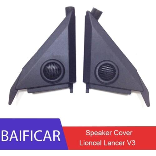 Baificar Brand New Genuine Black Left&Right Triangle Panel Tweeter Cover Without Speakers For Mitsubishi Lioncel Lancer
