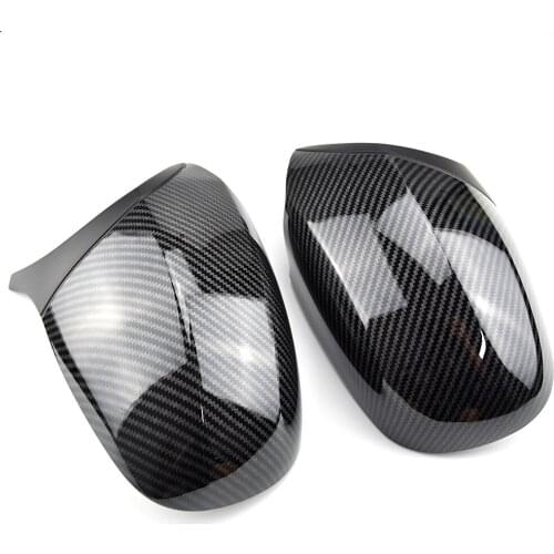 Mirror Cover ABS Carbon pattern Car Rearview Mirror Cap Cover Direct Replace For BMW E90 E91 2008-11 E92 E93 2010-13 LCI