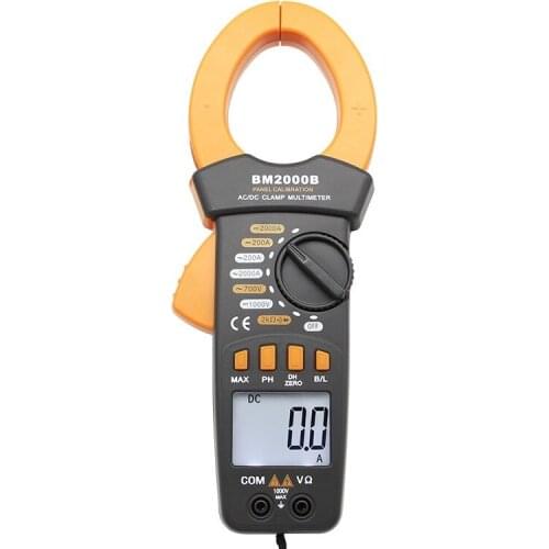 Digital pincers multimeter BM2000B AC and DC current 2000A 2000V large current clamp current meter mine
